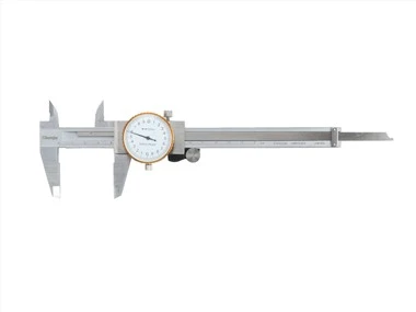 Vernier apkabos su ciferblato indikatoriumi